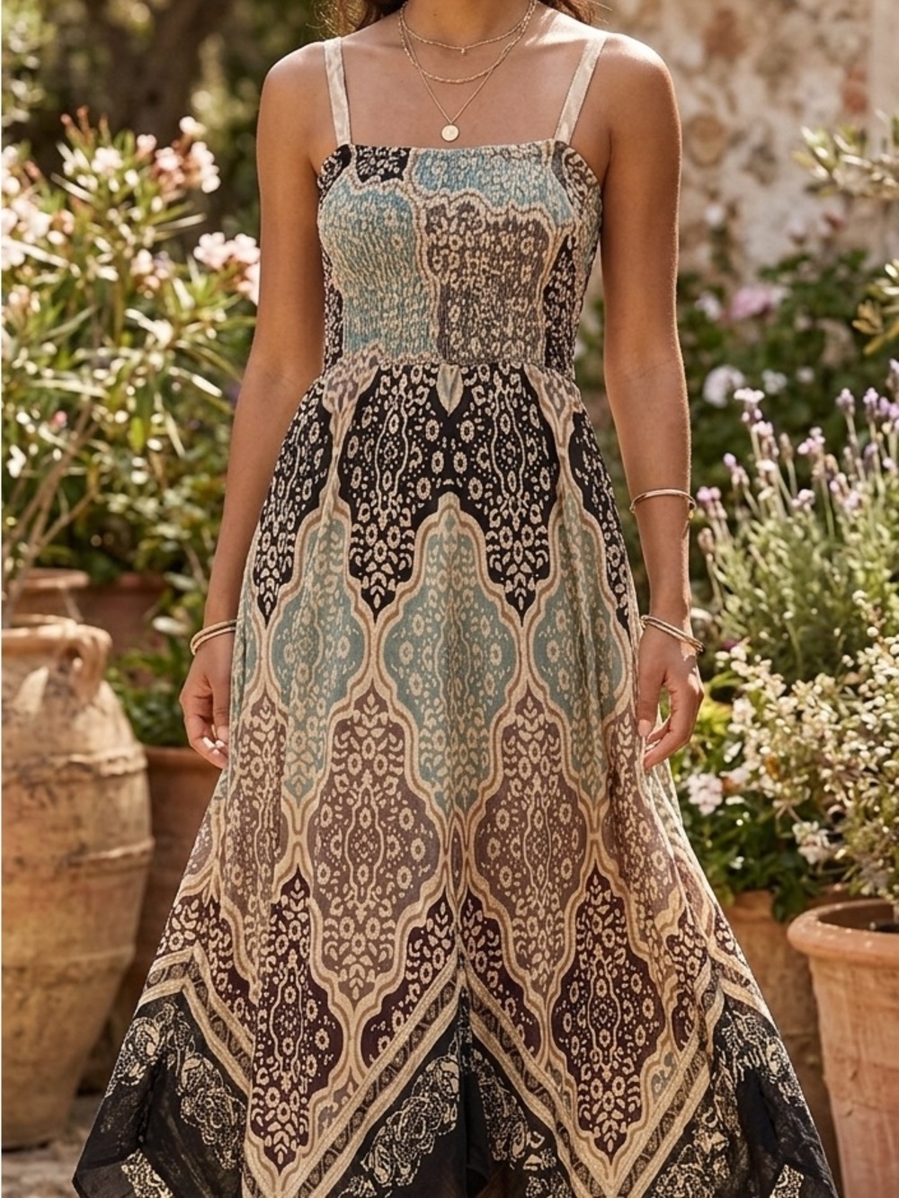 Bohemian Maxi. Size L.